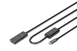 DIGITUS Verlängerungskabel USB-C->USB-A St./Bu....
