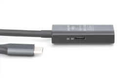 DIGITUS Verlängerungskabel USB-C->USB-A St./Bu. 10G 10,00m