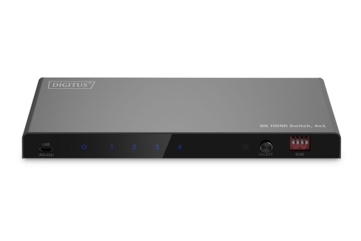 DIGITUS HDMI Switch 4x1 8K/60Hz