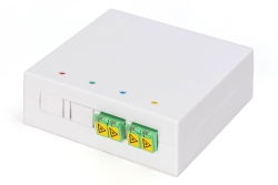 DIGITUS FTTH Gehäuse mit 2 x LC/APC DX Kupplung mit...