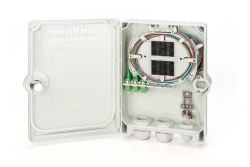 DIGITUS FTTH Box bestückt OS2 12Fasern LC/APC