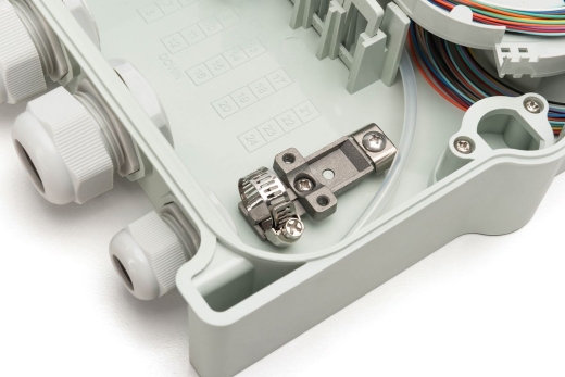 DIGITUS FTTH Box bestückt OS2 12Fasern LC/PC