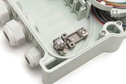 DIGITUS FTTH Box bestückt OS2 12Fasern LC/PC