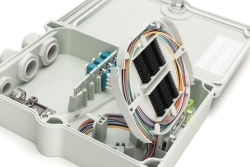 DIGITUS FTTH Box bestückt OS2 12Fasern LC/PC
