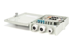 DIGITUS FTTH Box bestückt OS2 12Fasern LC/PC