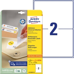 L4734REV-25 Universal-Etiketten - 199,6 x 143,5 mm,...
