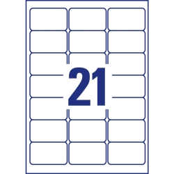 L6023REV-25 Universal-Etiketten - 63,5 x 38,1 mm,...