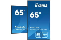 IIYAMA 164.0cm(65) LH6541UHS-B1AG 16:9 3xHDMI+USB IPS (Speditionsversand)