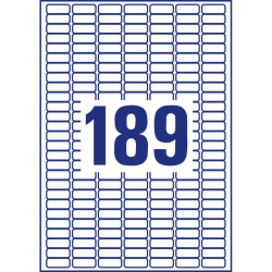 L4731REV-25 Universal-Etiketten - 25,4 x 10 mm,...