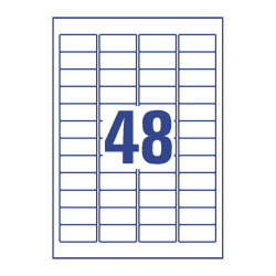 L4736REV-25 Universal-Etiketten - 45,7 x 21,2 mm,...