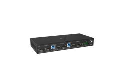 LINDY 2 Port Dual Head HDMI 4K60,USB3.0 KVM Switch
