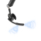 SHOKZ OPENMEET Bluetooth Knochenschall Headset USB C Port
