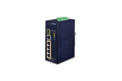 PLANET Industrial 4-Port PoE Switch +1xGE + 1xSFP IGS-614HPT