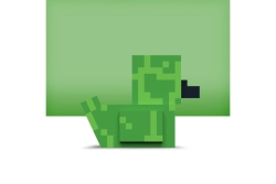 TUBBZ Sammelente - MINI Minecraft Creeper 5cm