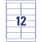 L4776-20 Folien-Etiketten - 99,1 x 42,3 mm, 240 Etiketten/20 Blatt, permanent, wetterfest