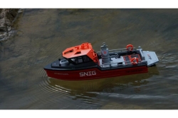 Amewi Rettungsboot Snig Jetantrieb 320mm RTR schwarz/rot 8+