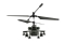 Amewi Apache AH-64 Helikopter Koaxial 3,5-Kanal RTF