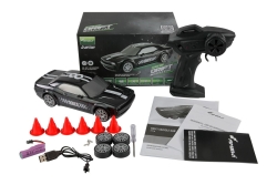 Amewi Drift Muscle Car 4WD 1:20 RTR schwarz Mit Unterbodenbe