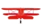 Amewi AMXFlight Beech D17s Doppeldecker 3D/6G RTF rot / Gyro