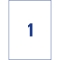 L4775-100 Folienetiketten - 210 x 297 mm, weiß, 100 Etiketten, permanent, wetterfest