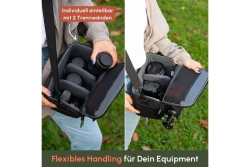 C-ROPE Kameratasche zum Umhängen V3 in Schwarz retail