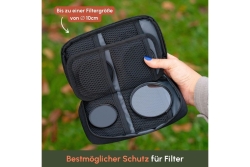 C-ROPE Filtertasche für Kamerafilter in Schwarz retail