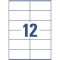 L7875-20 Papier-Etiketten - A4, 240 Stück, 105 x 48 mm, stark haftend, weiß