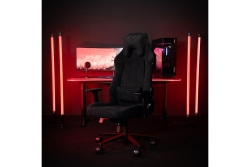 Arozzi Gaming Stuhl Vernazza Pure Black SoftFabric