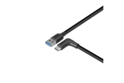 LINDY 1.5m USB 3.2 Typ A an C Kabel 90 Grad gewinkelt