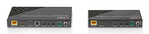 LINDY 70m Cat.6A TypeC & HDMI HDBaseT 3.0 KVM Extender