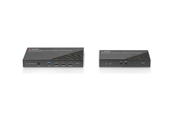 LINDY 70m Cat.6A TypeC & HDMI HDBaseT 3.0 KVM Extender