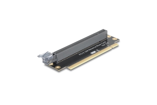 DELOCK Riser Karte PCI Express 4.0x16 Stecker zux16 Slot 90