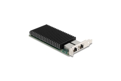 DELOCK PCI Express x8 Netzwerkkarte 10 Gigabit LAN 2 x RJ45
