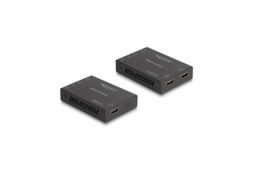 DELOCK HDMI Extender Set über Cat.6 Kabel 4K 60 Hz 50 m