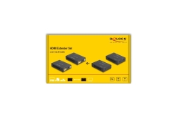 DELOCK HDMI Extender Set über Cat.6 Kabel 4K 60 Hz 50 m