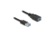 DELOCK USB 5 Gbps Spiralkabel Typ-A Stecker zu Typ-A Buchse