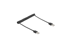 Delock Spiralkabel EASY-USB 2.0 Typ-A Stecker zu EASY-USB