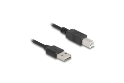 Delock Spiralkabel EASY-USB 2.0 Typ-A Stecker zu USB Typ-B