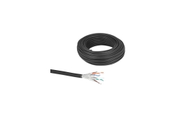 DELOCK Netzwerkkabel Rolle Cat.6A U/FTP 500MHz Slim flexibel