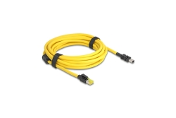 DELOCK Kabel RJ45 Stecker Cat.6 zu Mini I/O8 Pin D-Form Typ2
