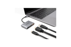 DELOCK USB Type-C Adapter zu HDMI 4K 30 Hz mit USB Typ-A