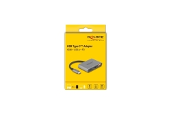 DELOCK USB Type-C Adapter zu HDMI 4K 30 Hz mit USB Typ-A
