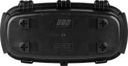 EFB Outdoor-Box IP54 klappbar schwarz 32x22x13cm