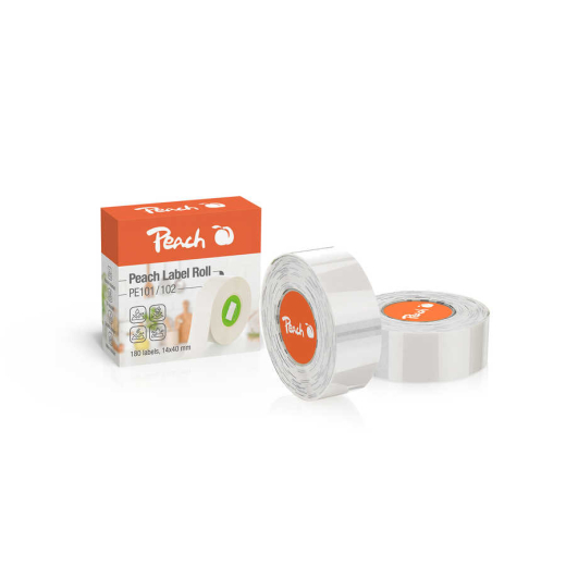 Peach Ersatzrollen für Label Printer PE-110 transparent