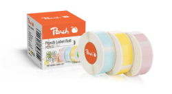 Peach Ersatzrollen für Label Printer PE-110 3 Rollen...