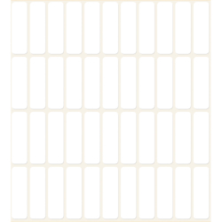 3320 Universal-Etiketten - 32 x 10 mm, weiß, 1.144...