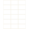 3325 Universal-Etiketten - 38 x 24 mm, weiß, 522 Etiketten/29 Blatt, permanent