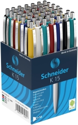 Schneider Kugelschreiber K 15 sortiert Mine Blau 50 Stk.