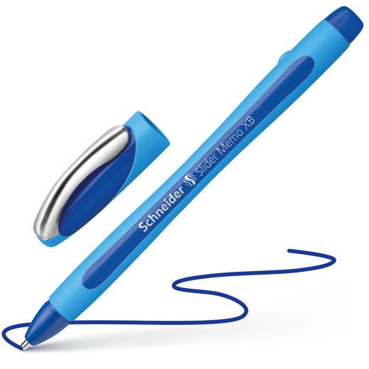 Schneider Kugelschreiber Slider Memo XB Blau 10 Stk.
