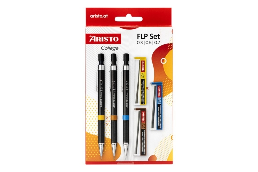 ARISTO College Feinminenstift FLP 3+3 Set Stift +Minen